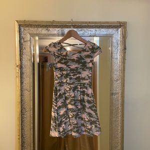 Epic Thread Camouflage printed dress